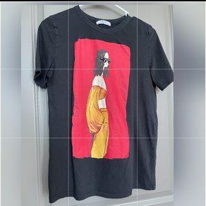 Zara graphic tee shirt size small